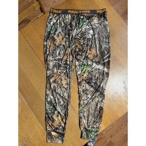 Realtree‎ Edge Base Layer Bottoms Pants Underwear Stretch Camo Men's XL 40-42